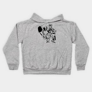 Robot Doodle Kids Hoodie